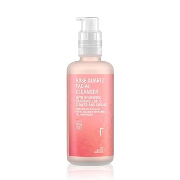 Gel limpiador facial natural Freshly Rose Quartz