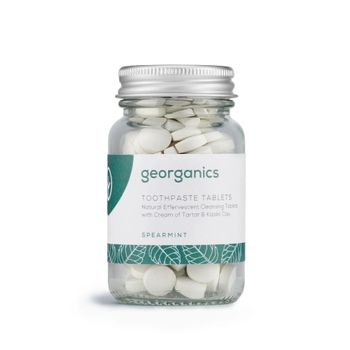 Enjuage bucal en pastillas Georganics Hierbabuena 120 unidades