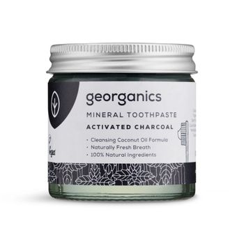 Pasta dental mineral Georganics Carbón activado 120 ml
