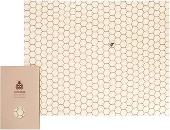 Envoltorio de cera de abeja para comida SuperBee XXL Hexagono